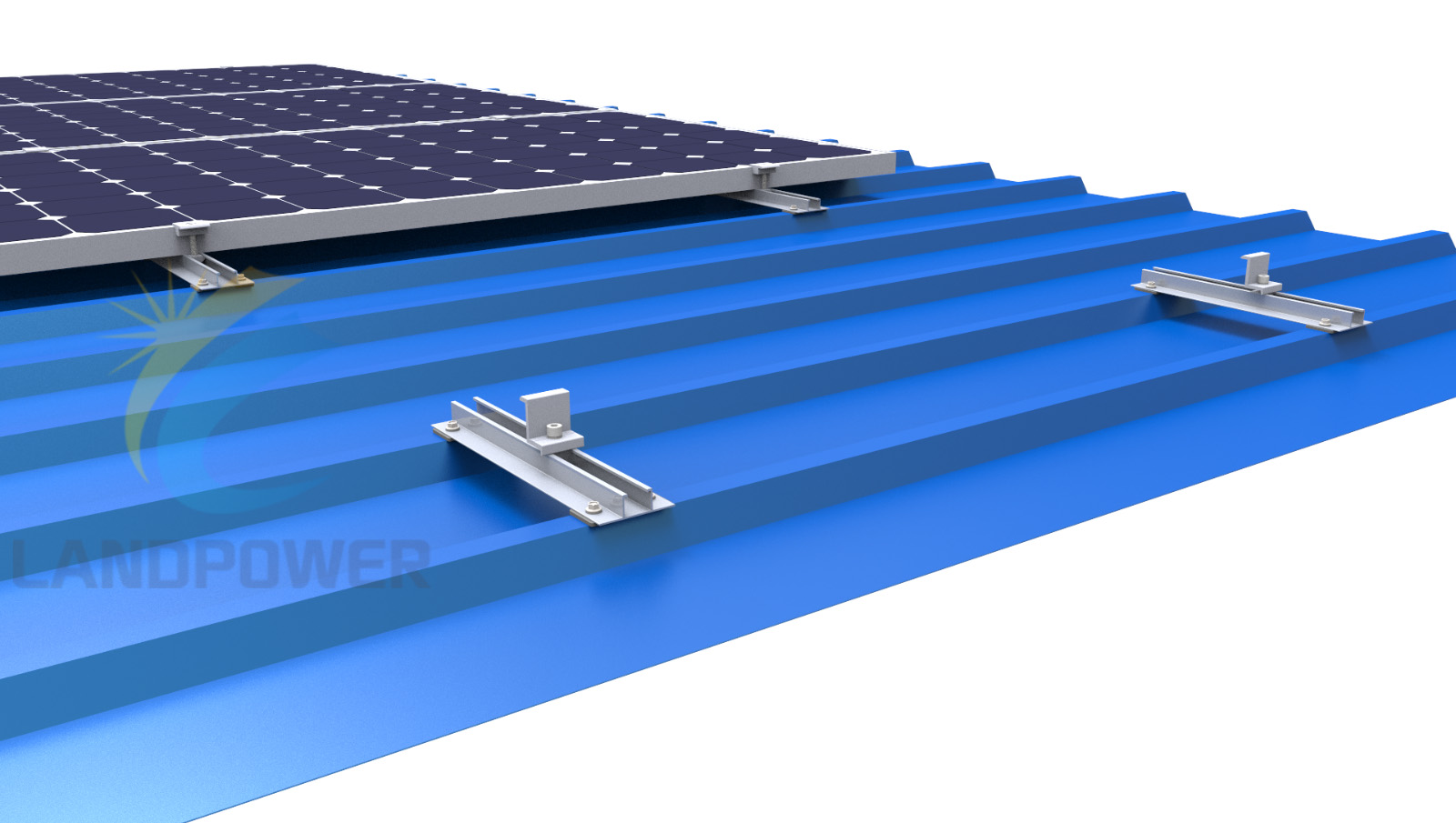 trapezoidal roof solar pv mounting