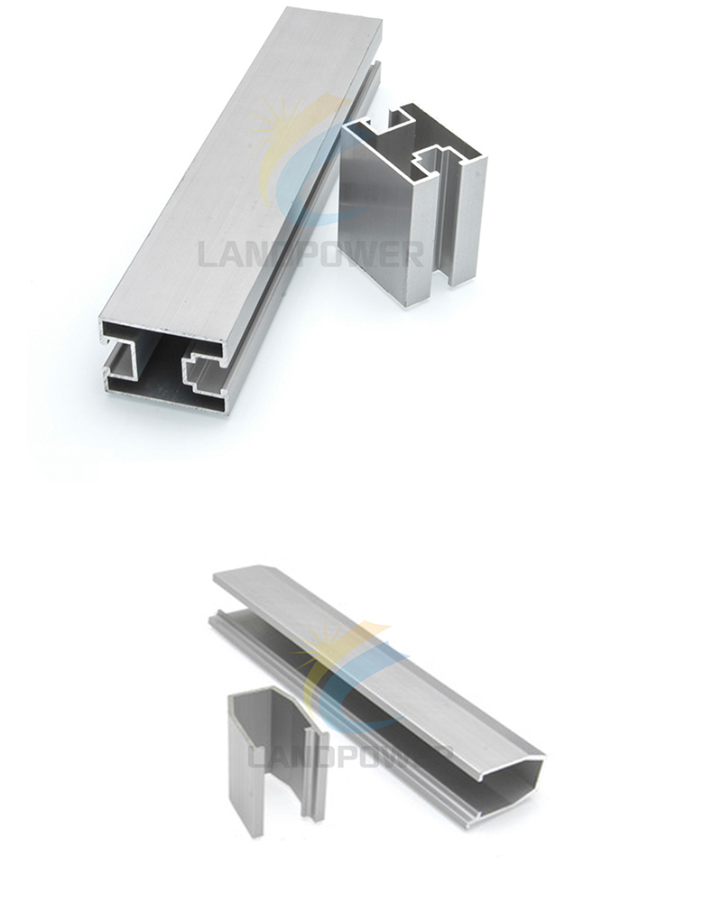 solar mounting rail structure