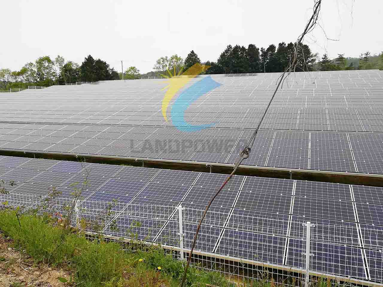 solar ground moutning