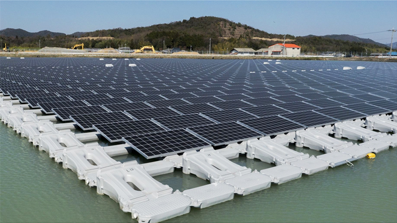 floating solar mounting 