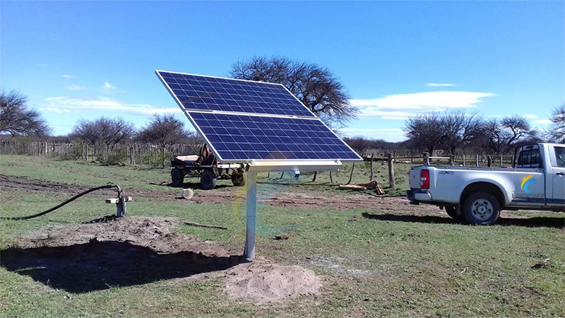 top of pole solar mounting