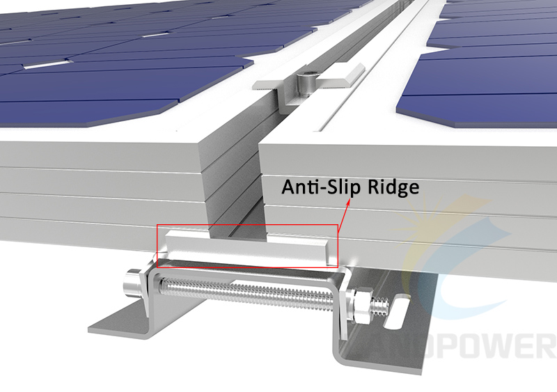 ballasted roof mount