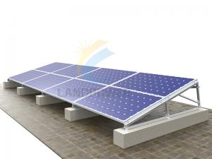 solar panel flat roof mounting ballast